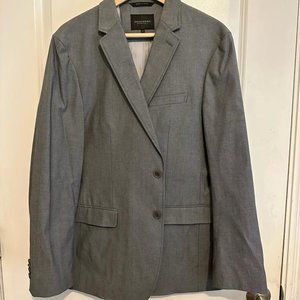 BANANA REPUBLIC GRAY BLAEZER